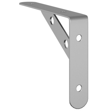 Suporturi rafturi, 4 buc., 15x2,5x11,5 cm argintiu oțel inox. - Img 6