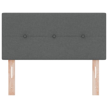 Tăblie Gri închis Lemn 90 cm Design elegant - Img 4