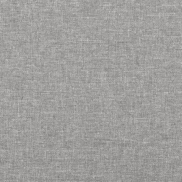 Tăblii de pat, 2 buc, gri deschis, 90x5x78/88 cm, textil - Img 6