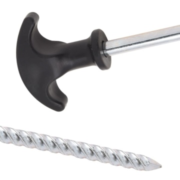 Țăruși de cort, 24 buc., 17 cm, Ø7 mm, oțel galvanizat - Img 6