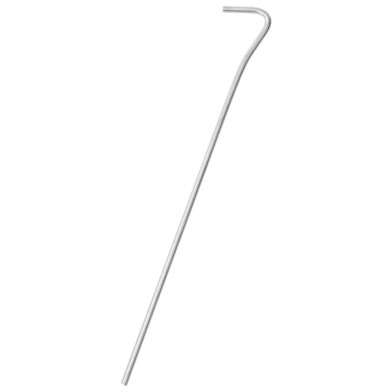 Țăruși de cort, 50 buc., 23 cm, Ø4 mm, oțel galvanizat - Img 2