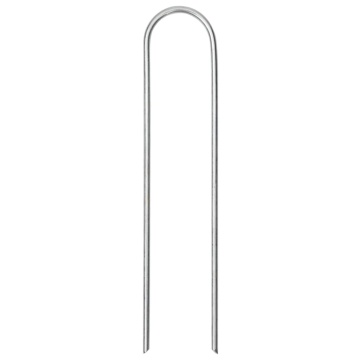 Țăruși de pământ în formă de U 25 buc. 15x3,5cm oțel galvanizat - Img 3