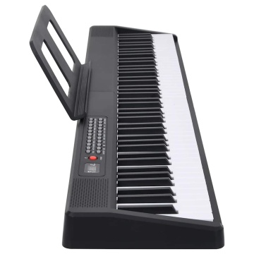 Tastatură electrică pian cu 88 taste cu suport muzică pliabilă - Img 8