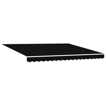 Țesătura de Înlocuire pentru Copertină pentru Cadru 4x3.5 m Negru - Img 2