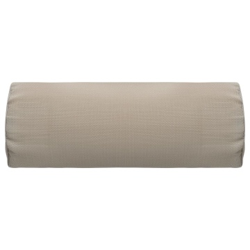 Tetieră pentru șezlong, gri taupe, 40 x 7,5 x 15 cm, textilenă - Img 2