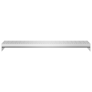 Treaptă tip grătar, 80x24x7 cm, oțel galvanizat - Img 4