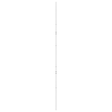 Ușă de hambar, alb, 100x208 cm, lemn masiv de pin - Img 8