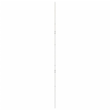 Ușă de hambar, alb, 90x208 cm, lemn masiv de pin - Img 8
