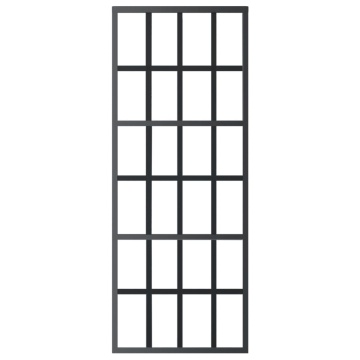 Ușă glisantă cu set feronerie, 76x205 cm, sticlă ESG/aluminiu - Img 4