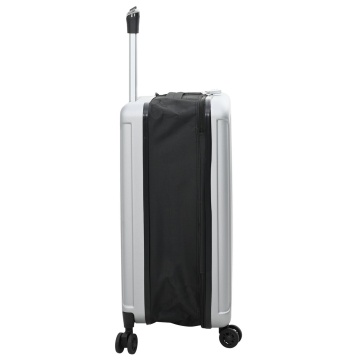 Valiză Pliabilă Carcasa Dura 24'' Argintie 43x27x66 cm ABS - Img 4