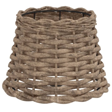 Abajur de veioză maro Ø20x15 cm răchită - Img 2