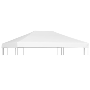 Acoperiș de pavilion, 270 g/m², alb, 4 x 3 m - Img 2