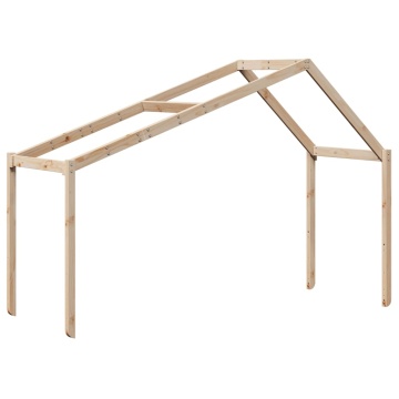 Acoperiș Pat Copii 213x95,5x144,5 cm Lemn Mass Pin - Img 2