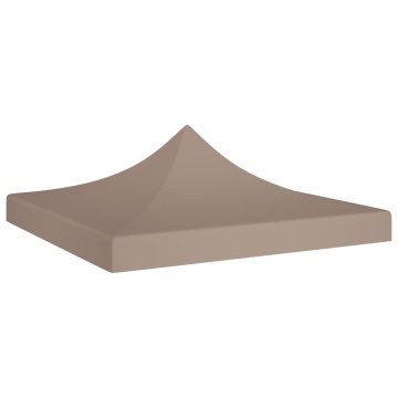 Acoperiș pentru cort de petrecere, gri taupe, 2 x 2 m, 270 g/m² - Img 1