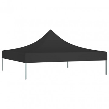 Acoperiș pentru cort de petrecere, negru, 3 x 3 m, 270 g/m² - Img 1
