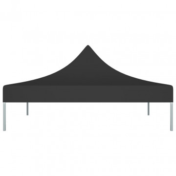 Acoperiș pentru cort de petrecere, negru, 3 x 3 m, 270 g/m² - Img 2
