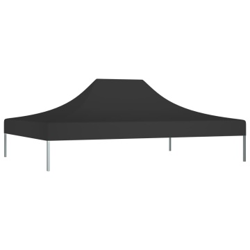 Acoperiș pentru cort de petrecere, negru, 4,5 x 3 m, 270 g/m² - Img 2