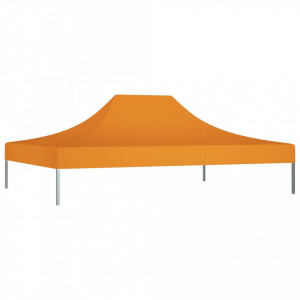 Acoperiș pentru cort de petrecere, portocaliu 4 x 3 m, 270 g/m² - Img 2