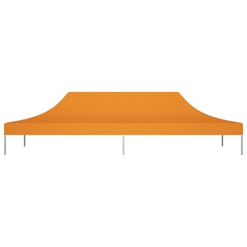 Acoperiș pentru cort de petrecere, portocaliu, 6x3 m, 270 g/m² - Img 3