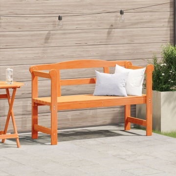 Bancă de exterior Acacia 119x76x44 cm Lemn masiv de pin - Img 1