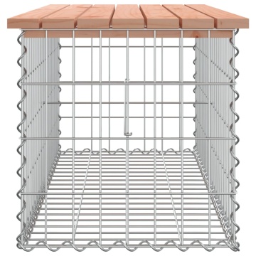 Bancă de grădină, 103x44x42 cm, lemn masiv Douglas - Img 4