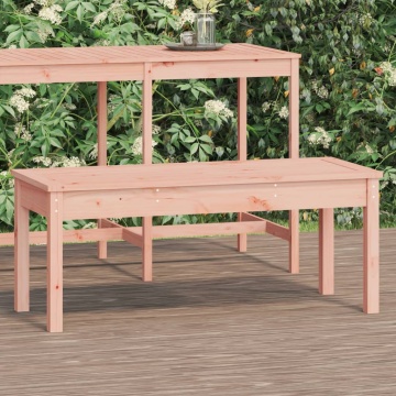 Bancă de grădină, 109x44x45 cm, lemn masiv Douglas - Img 1