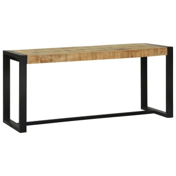 Bancă Maro Lemn de mango 100 x 35 x 45 cm Durabilă Bancă de hol - Img 1