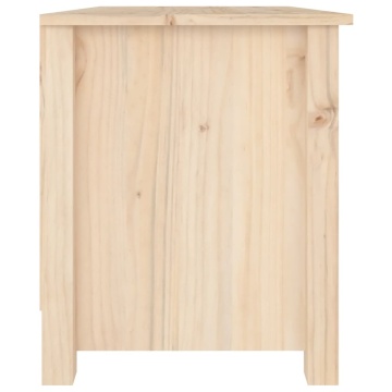 Bancă pentru pantofi, 70x38x45,5 cm, lemn masiv de pin - Img 4