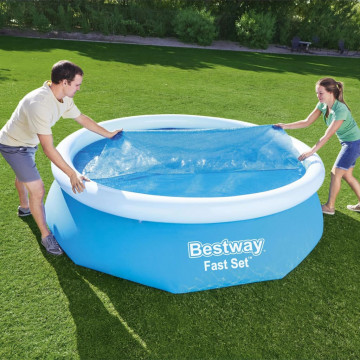 Bestway Prelată solară de piscină Flowclear, 305 cm - Img 1