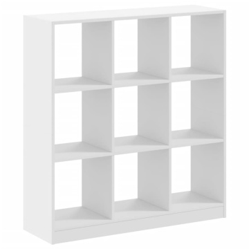 Bibliotecă, alb, 102x32x108 cm, lemn prelucrat - Img 2