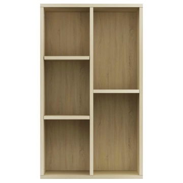Bibliotecă/Dulap, stejar sonoma, 50x25x80 cm, lemn prelucrat - Img 4