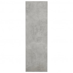 Bibliotecă, gri beton, 98 x 30 x 98 cm, PAL - Img 7