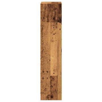 Bibliotecă, lemn vechi, 40x24x109 cm, lemn prelucrat - Img 8