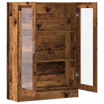 Bibliotecă, lemn vechi, 82,5x30,5x115 cm, lemn prelucrat - Img 7
