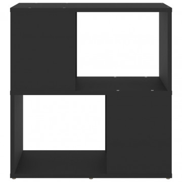 Bibliotecă, negru, 60 x 24 x 63 cm, PAL - Img 3