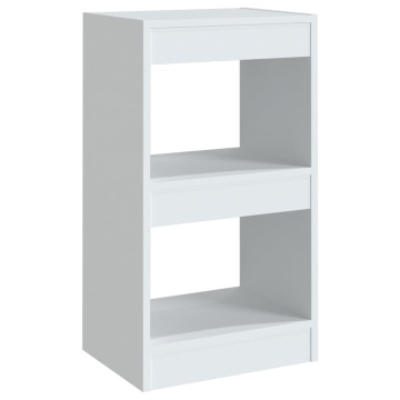 Bibliotecă/Separator cameră, alb, 40x30x72 cm - Img 2