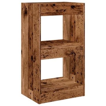Bibliotecă/Separator cameră, lemn vechi, 40x30x72 cm - Img 2