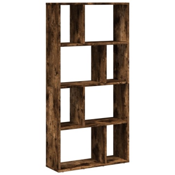 Bibliotecă, stejar fumuriu, 60x20x120 cm, lemn prelucrat - Img 2