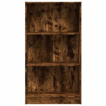 Bibliotecă, stejar fumuriu, 60x24x109 cm, lemn prelucrat - Img 4