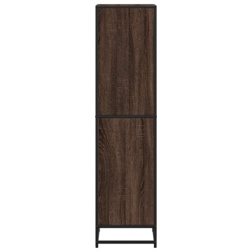 Bibliotecă, stejar maro, 40x35x139 cm, lemn prelucrat - Img 8