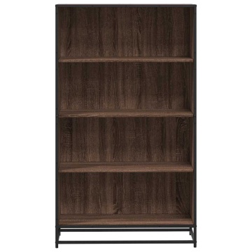 Bibliotecă, stejar maro, 80,5x35x139 cm, lemn prelucrat - Img 4