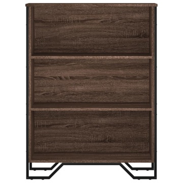 Bibliotecă, stejar maro, 80x31x106 cm, lemn prelucrat - Img 4