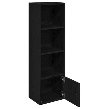 Bibliotecă Stejar negru 31x24x102 cm Lemn prelucrat - Img 4