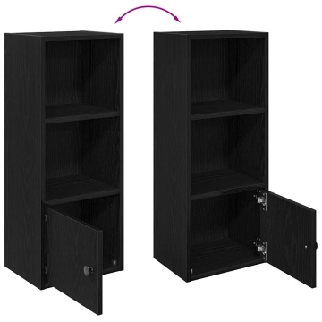 Bibliotecă Stejar negru 31x24x77 cm Lemn prelucrat - Img 7