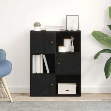 Bibliotecă Stejar negru 60x24x76,5 cm Lemn prelucrat - Img 3
