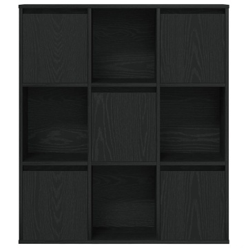 Bibliotecă Stejar negru 89x24x101,5 cm Lemn prelucrat - Img 4