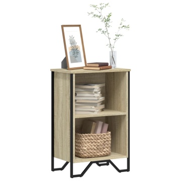 Bibliotecă, stejar sonoma, 50x31x74,5 cm, lemn prelucrat - Img 1