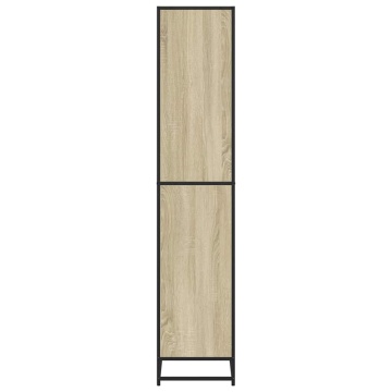 Bibliotecă, stejar sonoma, 60x35x170,5 cm, lemn prelucrat - Img 8