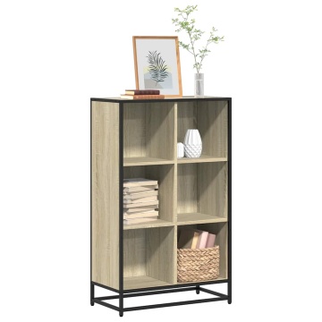 Bibliotecă, stejar Sonoma, 65,5x33x107,5 cm, PAL - Img 1