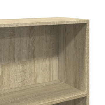 Bibliotecă, stejar sonoma, 80x30x189 cm, lemn prelucrat - Img 6